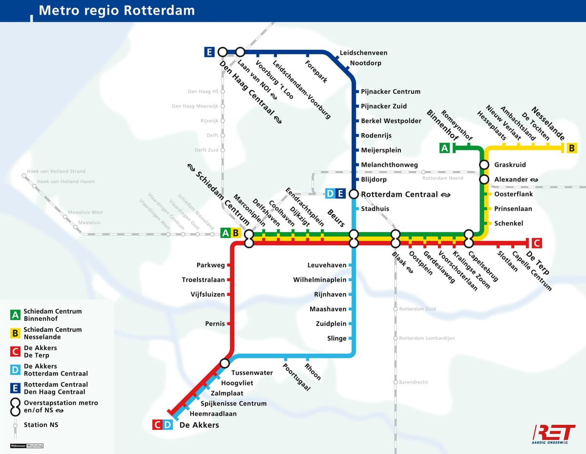 haag metro kart