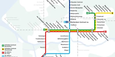 Haag metro kart